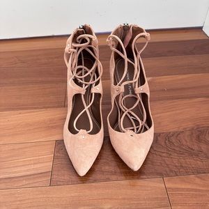 Donald J Pliner Lace Up Heels